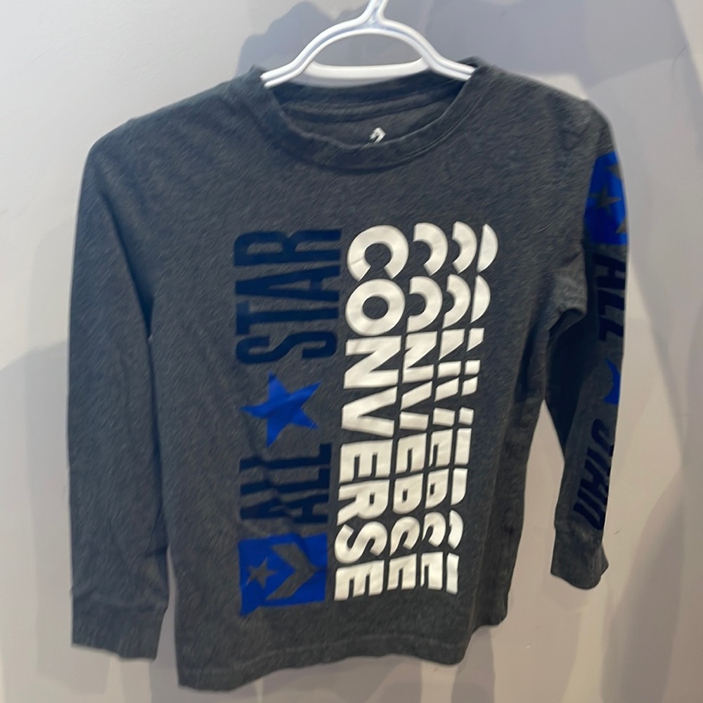 Long sleeve converse t-shirt